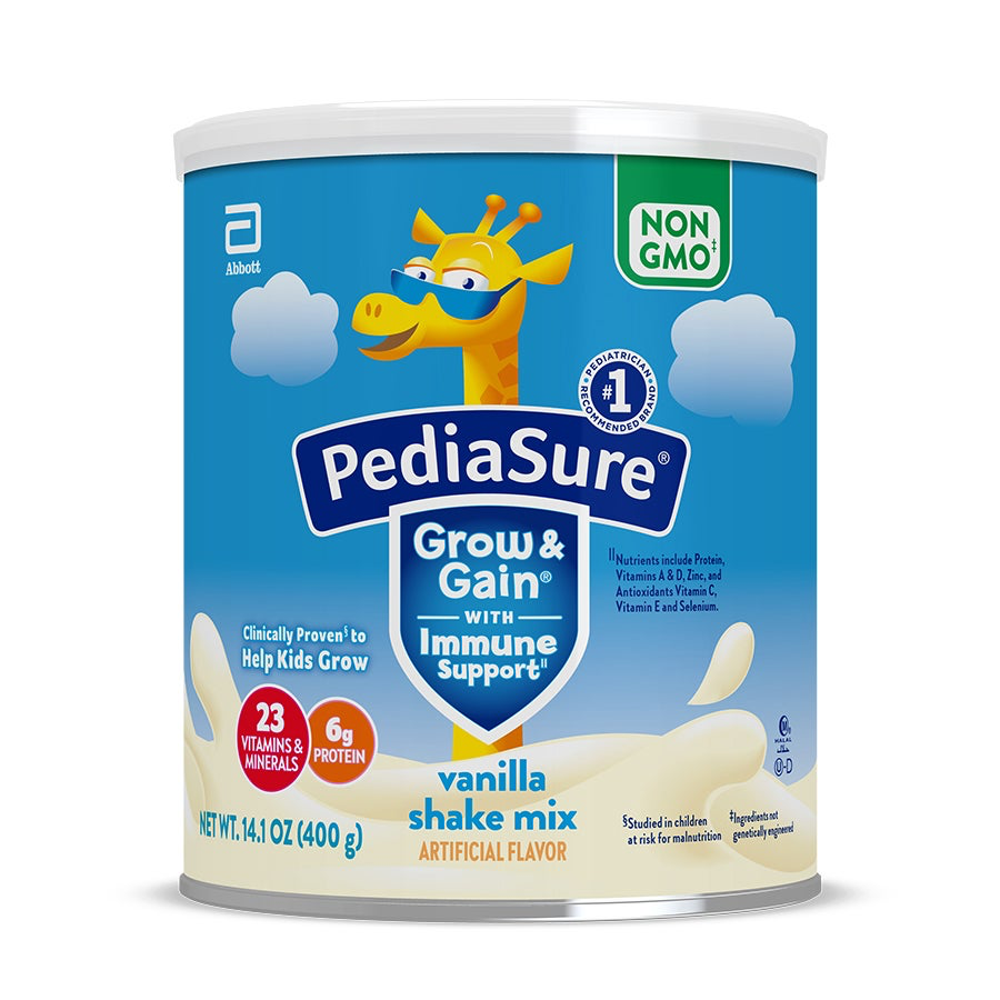 PediaSure Powder Vanilla, 14.1 oz can